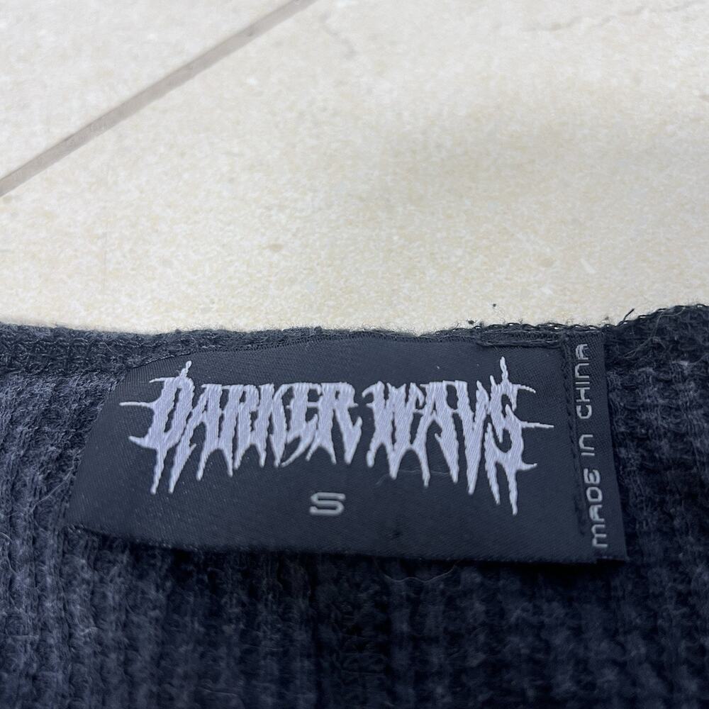 Y2k Style Darker Wavs Dolls Kill Fader Long Sleev… - image 5